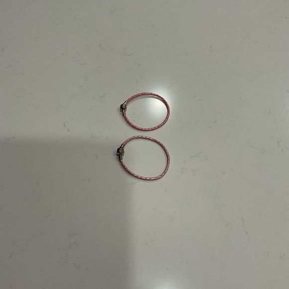 Pandora Pink Braided Bracelet Set - Picture 3 of 5